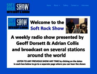 softrockshow.co.uk screenshot