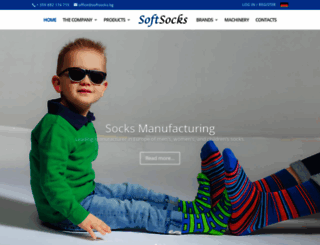 softsocks.co.uk screenshot