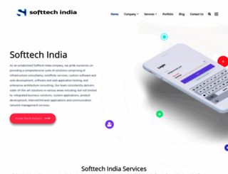 softtechindia.in screenshot
