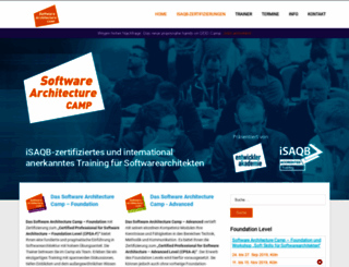 software-architecture-camp.de screenshot
