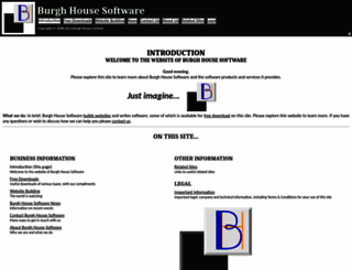 software.burghhouse.com screenshot