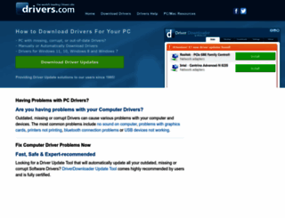 software.drivers.com screenshot