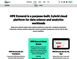 software.hpe.com screenshot