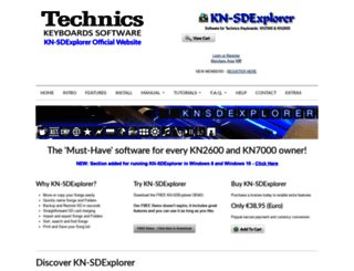 software.technicskn7000.com screenshot