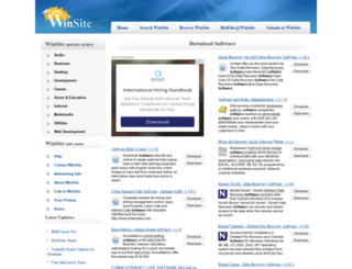 software.winsite.com screenshot
