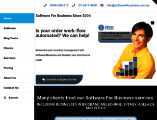 software4business.com.au screenshot