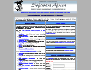 softwareafrica.co.za screenshot