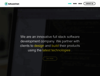 softwarechain.io screenshot