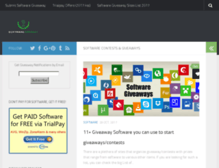 softwarecontest.com screenshot