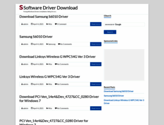 softwaredriverdownload.com screenshot