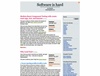 softwareishard.com screenshot