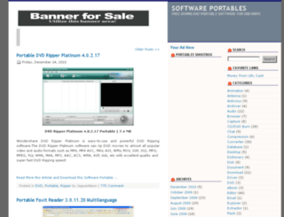 softwareportables.blogspot.com screenshot