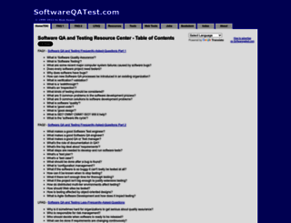 softwareqatest.com screenshot