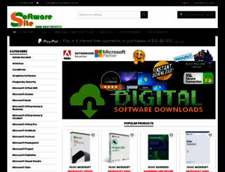 softwaresite.com.au screenshot