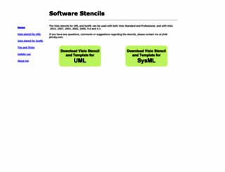 softwarestencils.com screenshot