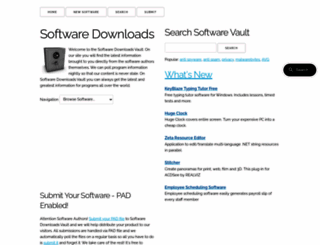 softwarevault.com screenshot