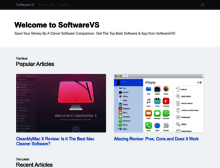 softwarevs.com screenshot