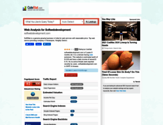 softwebdevelopment.com.cutestat.com screenshot