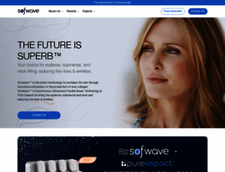 sofwave.com screenshot