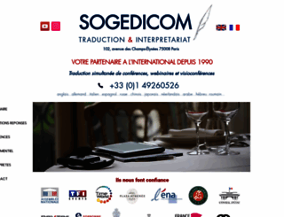 sogedicom-conferences.com screenshot