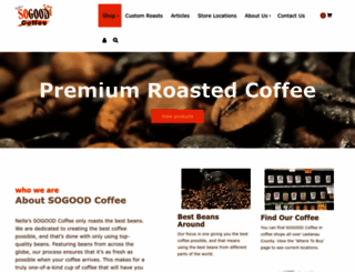sogoodcoffee.com screenshot