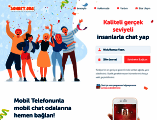 sohbetsiteleri.org screenshot