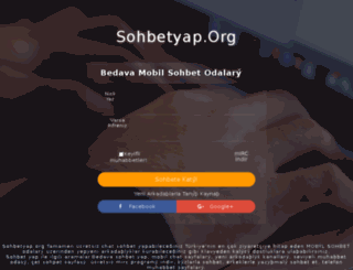 sohbetyap.org screenshot