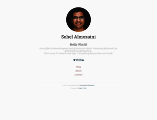 sohel.io screenshot