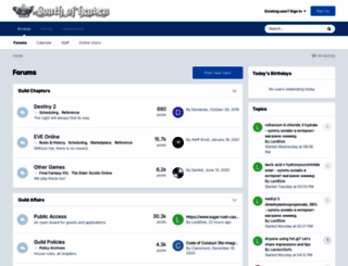 sohguild.com screenshot