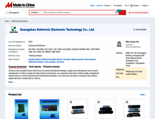 sohtronic.en.made-in-china.com screenshot