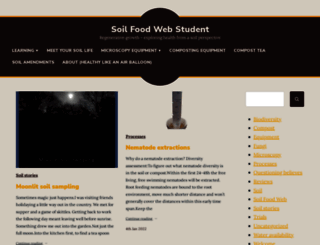 soilfoodwebstudent.com screenshot