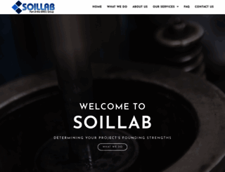 soillab.co.za screenshot