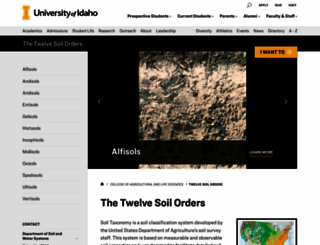soils.ag.uidaho.edu screenshot