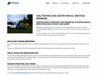 soiltestingbrisbane.com.au screenshot