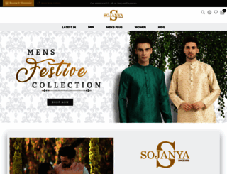sojanya.com screenshot