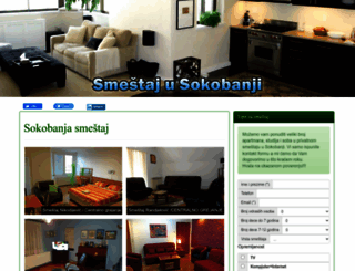 sokobanjasmestaj.net screenshot