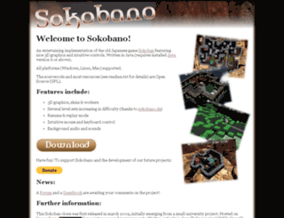 sokobano.sourceforge.net screenshot
