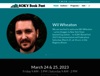 sokybookfest.org screenshot