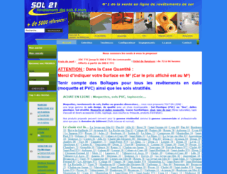 sol21revetements.com screenshot
