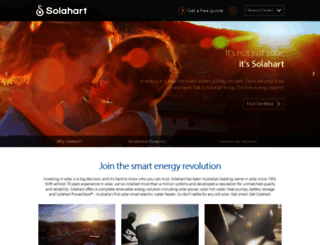 solahart.com screenshot
