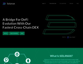 solanax.org screenshot