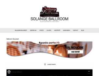 solangeballroom.ro screenshot