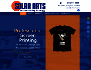 solar-arts.com screenshot
