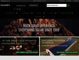 solar-biz.com screenshot