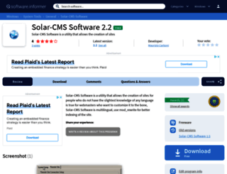 solar-cms-software.software.informer.com screenshot