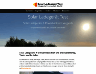 solar-ladegeraet-test.de screenshot