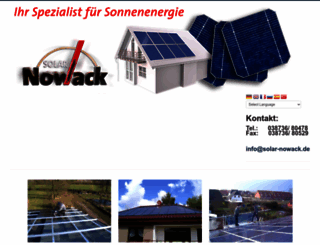 solar-nowack.de screenshot