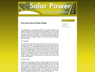 solar-power.conador.com screenshot