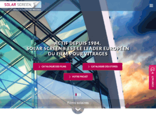 solar-screen-europe.com screenshot
