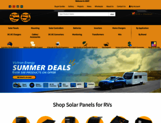 solar4rvs.com.au screenshot